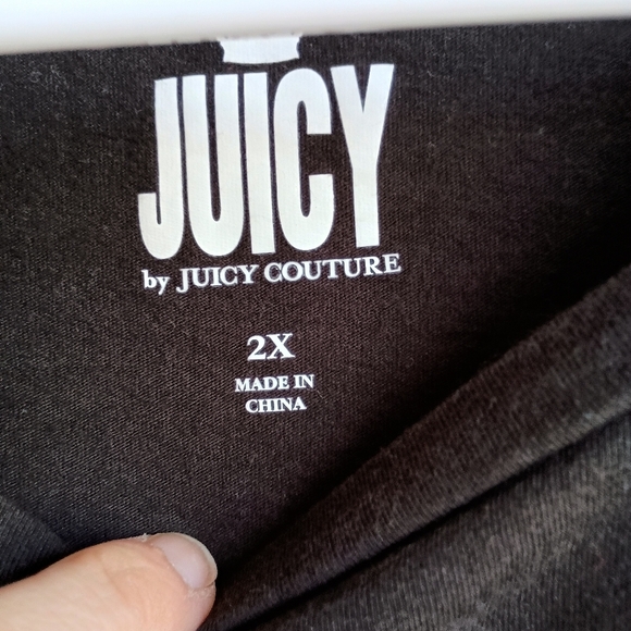 Juicy Couture Black Long Sleeve Top_XXL - Picture 3 of 4